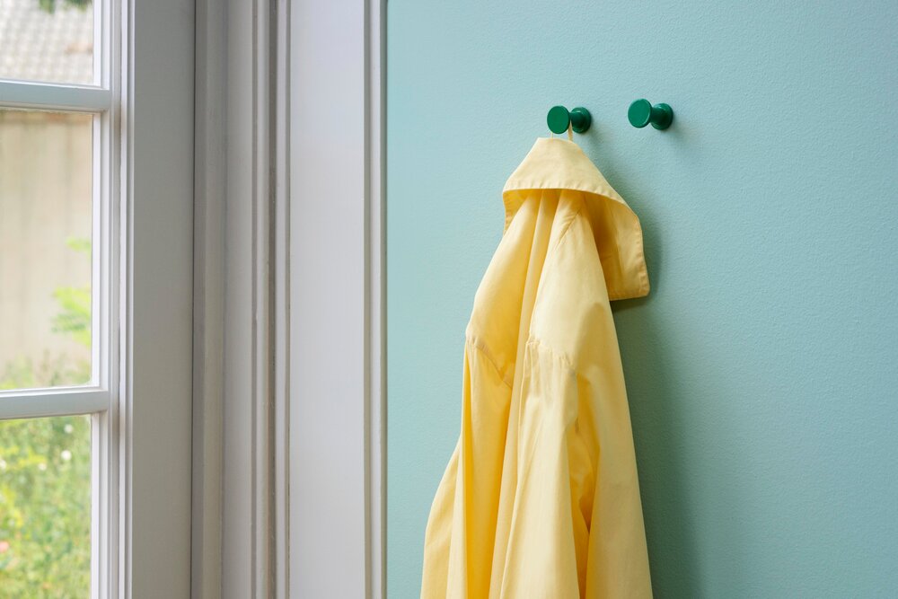 Bolt knager, sæt af 2 - grøn